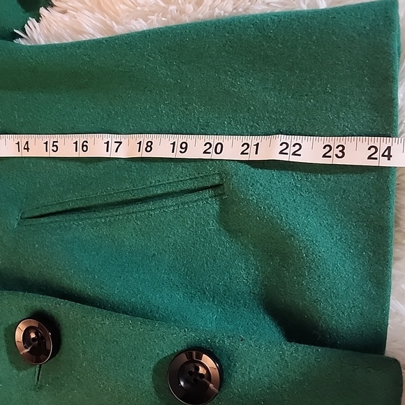 Merona Green Wool Coat - Picture 16 of 16